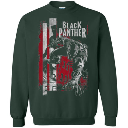 Film T-shirt Panther Lurk Graphic T-shirt Forest Green