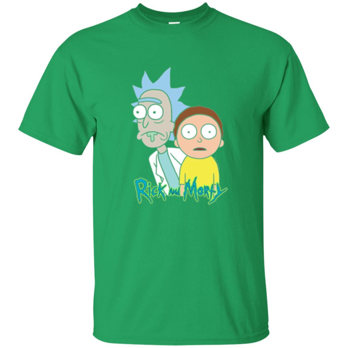 Film T-shirt Rick And Morty Stunned Irish Green