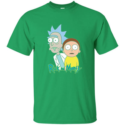 Film T-shirt Rick And Morty Stunned Irish Green