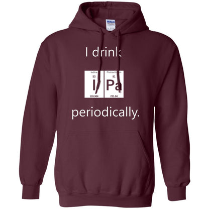 Chemistry T-shirt Drink Ipa Periodically Maroon