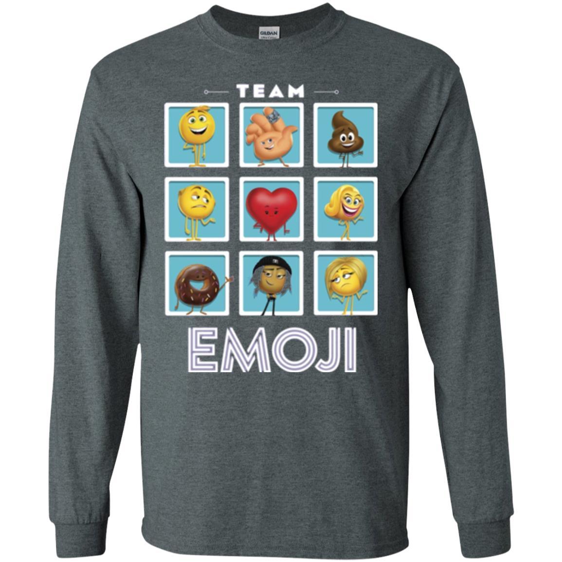 Film T-shirt Emoji Panels Graphic T-shirt Dark Heather