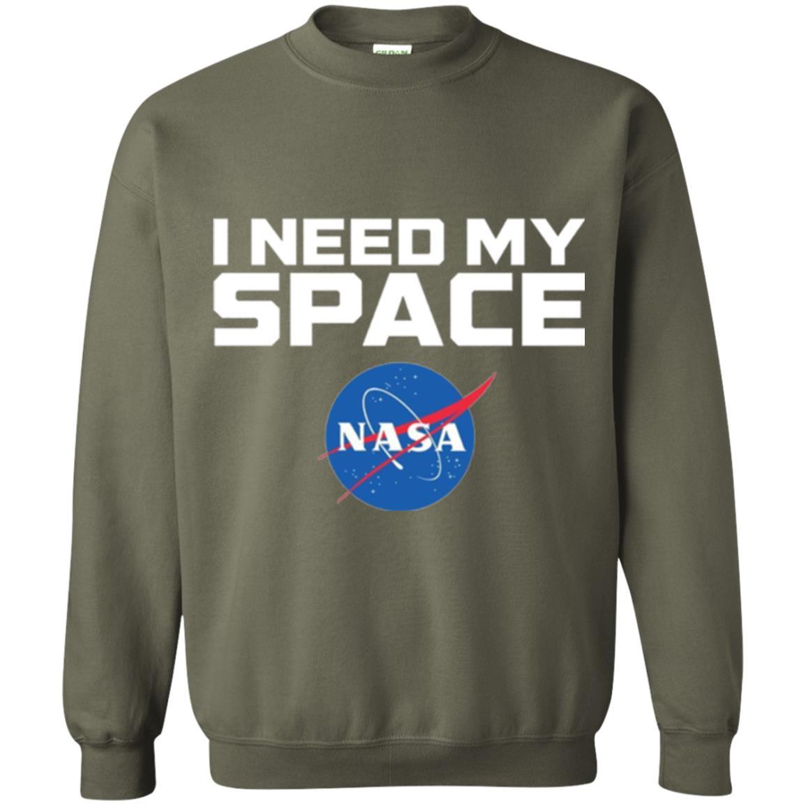 Nasa T-shirt I Need My Space Military Green