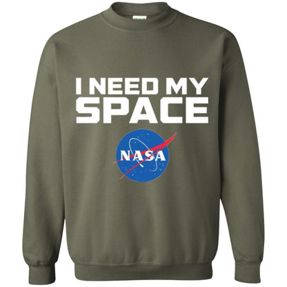 Nasa T-shirt I Need My Space Military Green