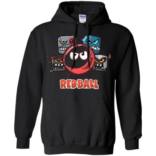 Red Ball 4 The Crew Game Lover T-shirt Black