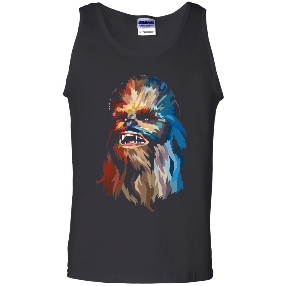 Chewbacca Art T-shirt Black