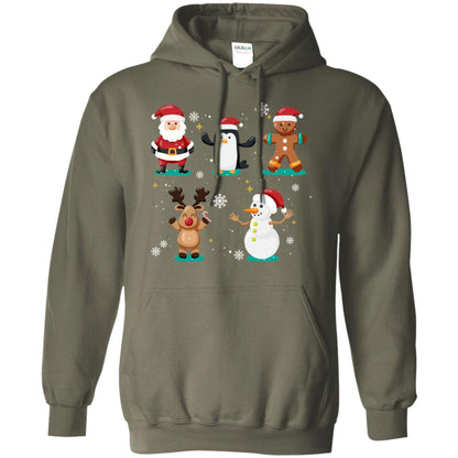Christmas Character Ideas Gift Shirt Military Green