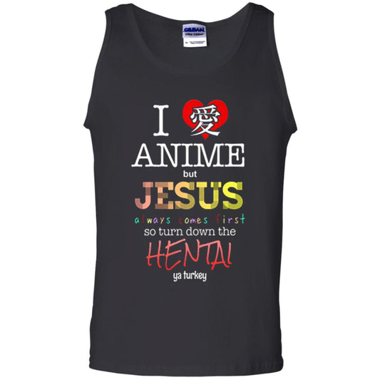 I Love Anime But Jesus Always Comes First Shirt