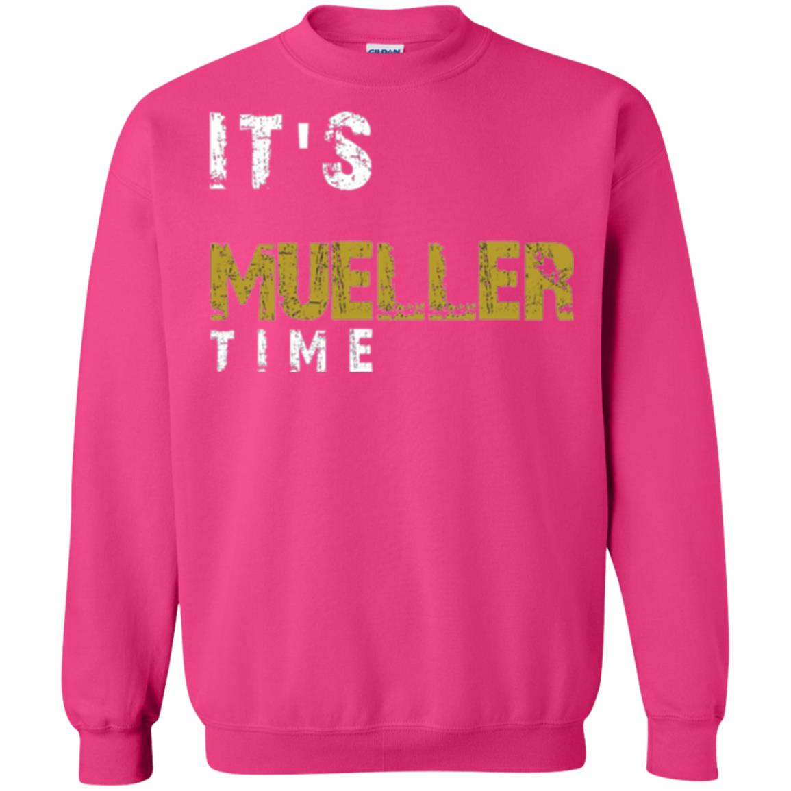 Anti Trump Resist T-shirt It_s Mueller Time Heliconia