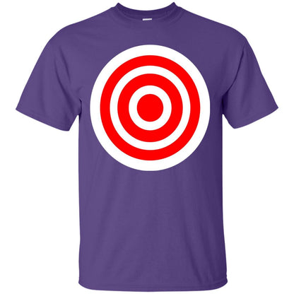 Funny Practice Bulls Eye Board Game Target T-shirt Purple