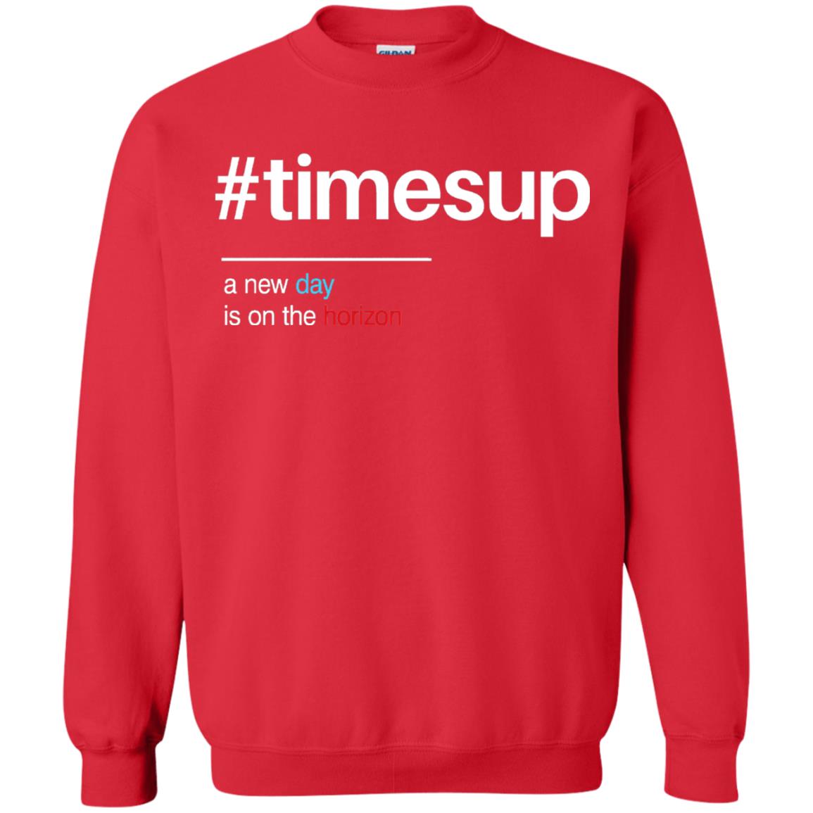 Women_s Right T-shirt Hash Tag Times Up Red