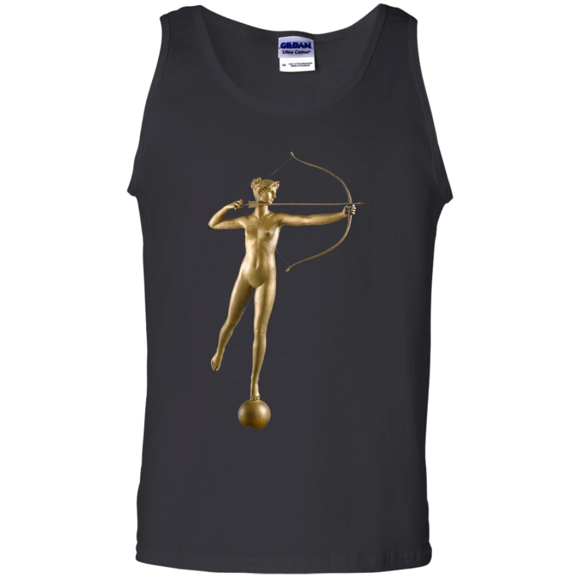 Mythology T-shirt Artemis Greek Goddess Black
