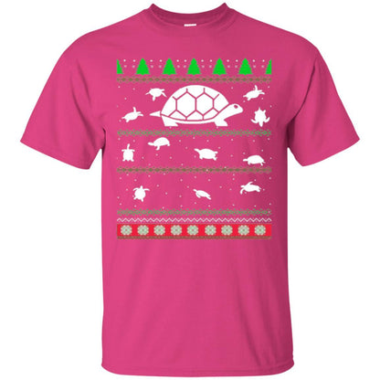Christmas T-shirt Turtle Lover Merry Christmas Heliconia