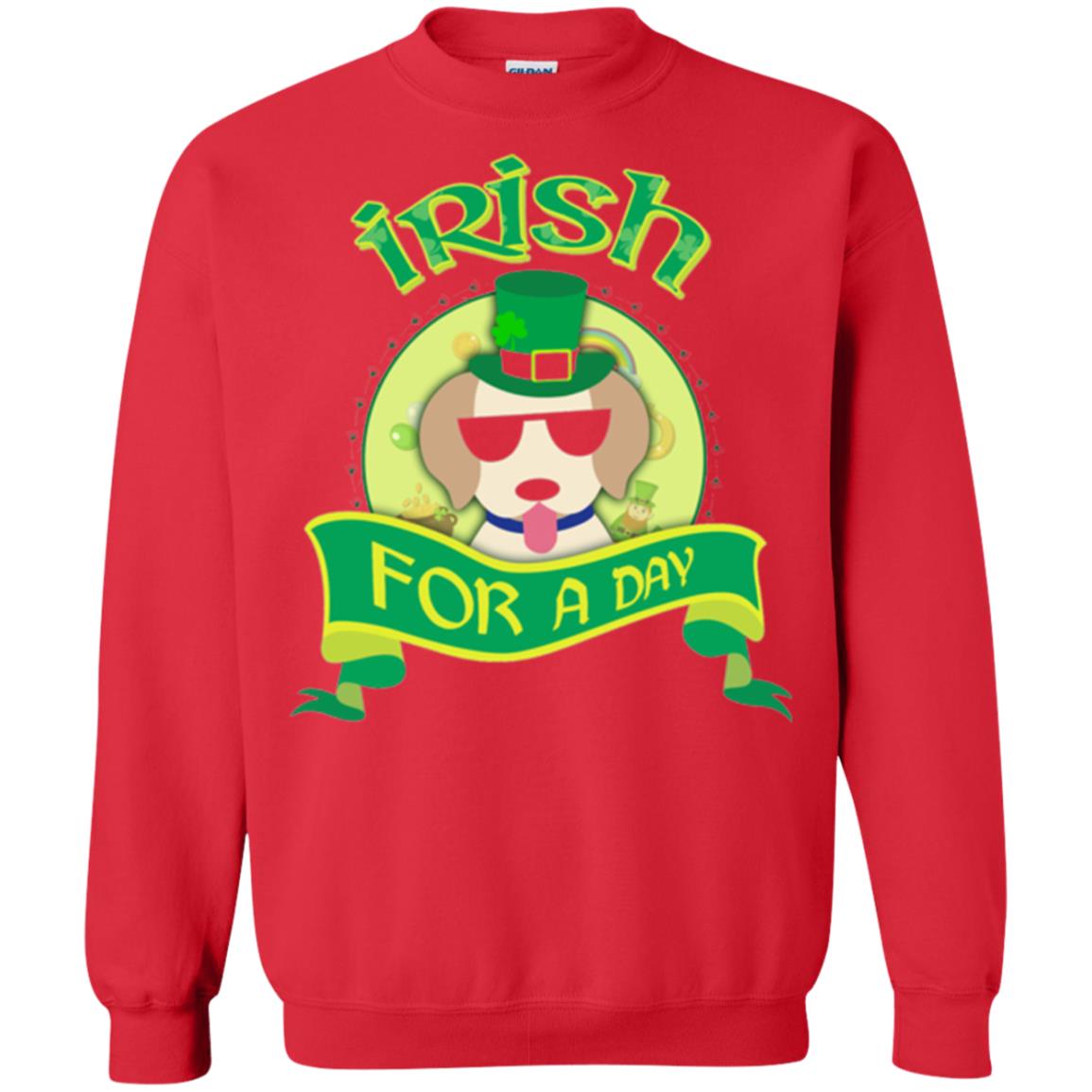 Saint Patrick_s Day 2018 T-shirt Amazing I_m Irish Labrador Red