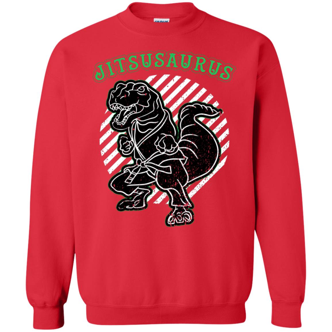 Jitsusaurus Jujutsu Saurus Shirt Red
