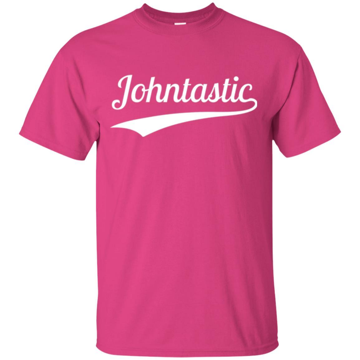Funny John T-shirt Johntastic Heliconia