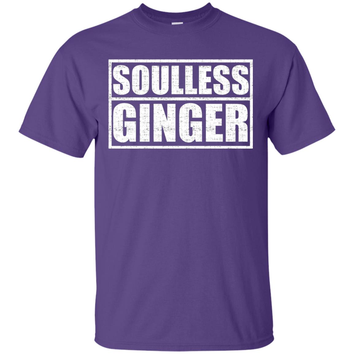 Soulless Ginger For The Red Heads Shirt Purple