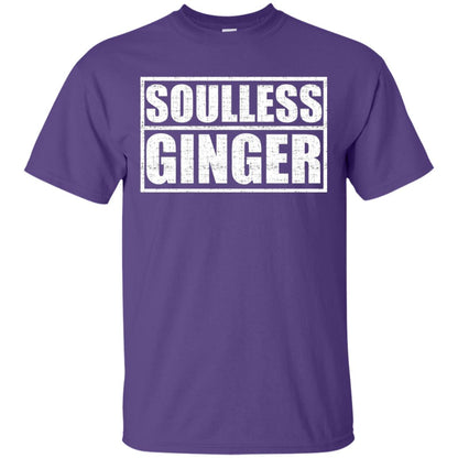 Soulless Ginger For The Red Heads Shirt Purple