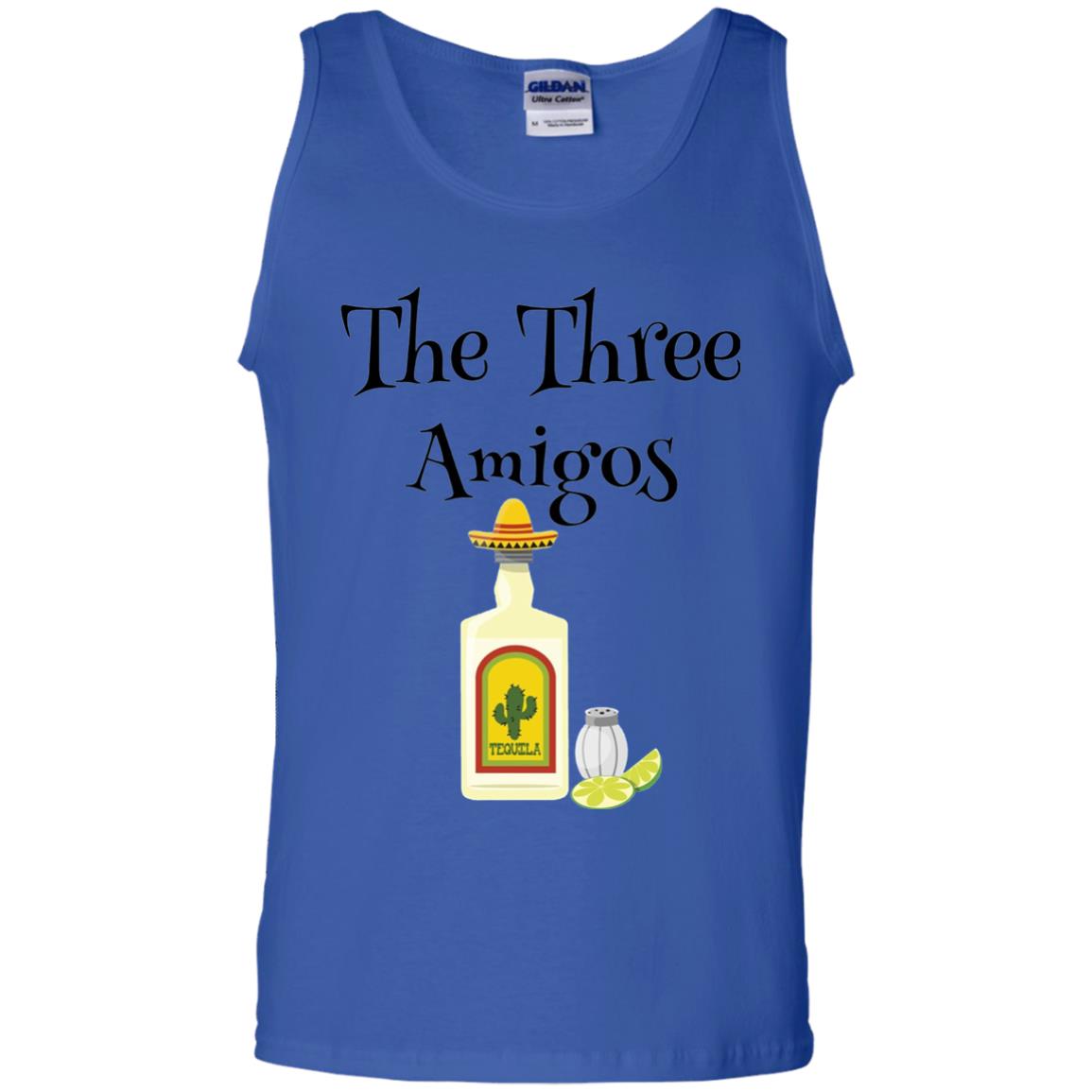 Cooking Lovers T-shirt The Three Amigos Tequila Salt Lime Royal