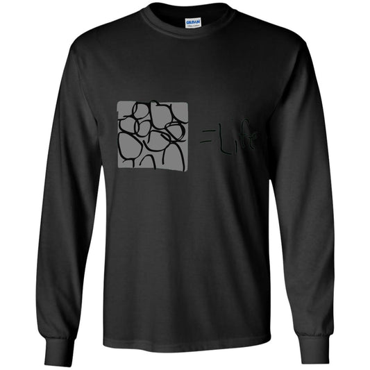 Cobblestone Equals Life Video Game Gamers Shirt Black