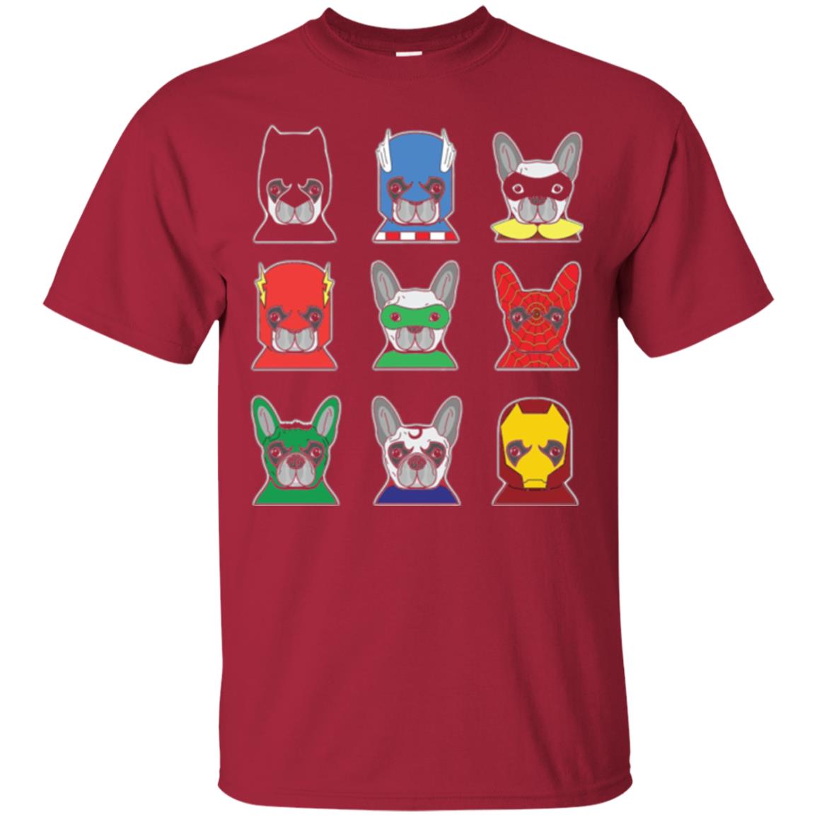 Dog Lover T Shirt Bulldog Bulldogs Heroes Cardinal