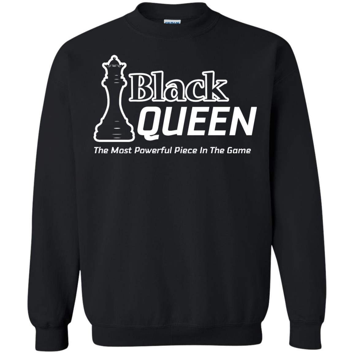 Black Queen Proud Black Woman African American T-shirt Black
