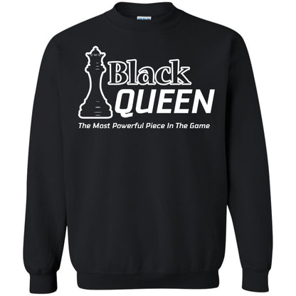 Black Queen Proud Black Woman African American T-shirt Black