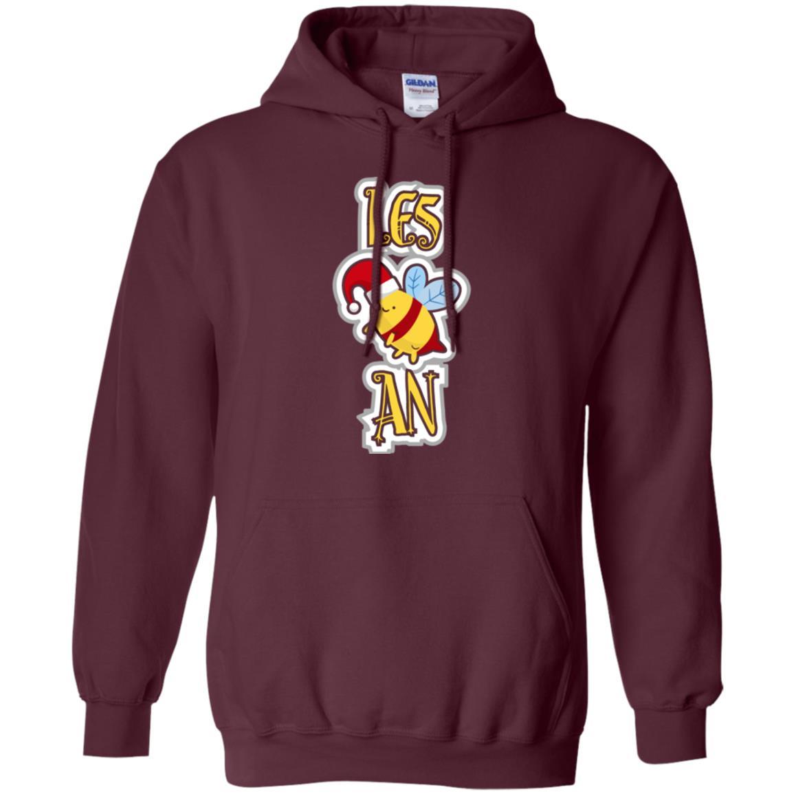 Lgbt T-shirt Les Bee An Maroon