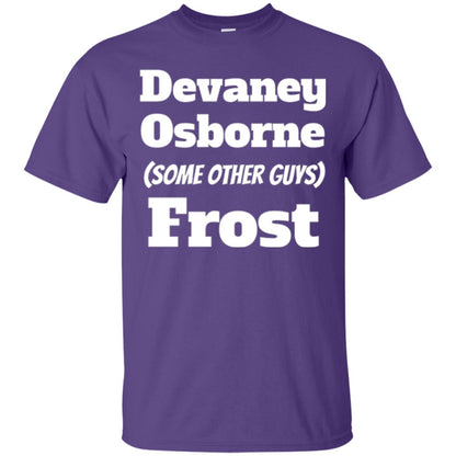 Devaney Osborne Some Other Guys Frost T-shirt Purple