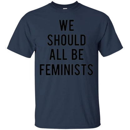 Human_s Right T-shirt We Should All Be Feminists Navy