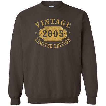 Brithday T-shirt Vintage 2005 Limited Edition Dark Chocolate