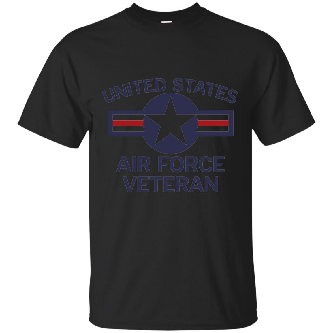 United States Air Force Veteran T-shirt Black