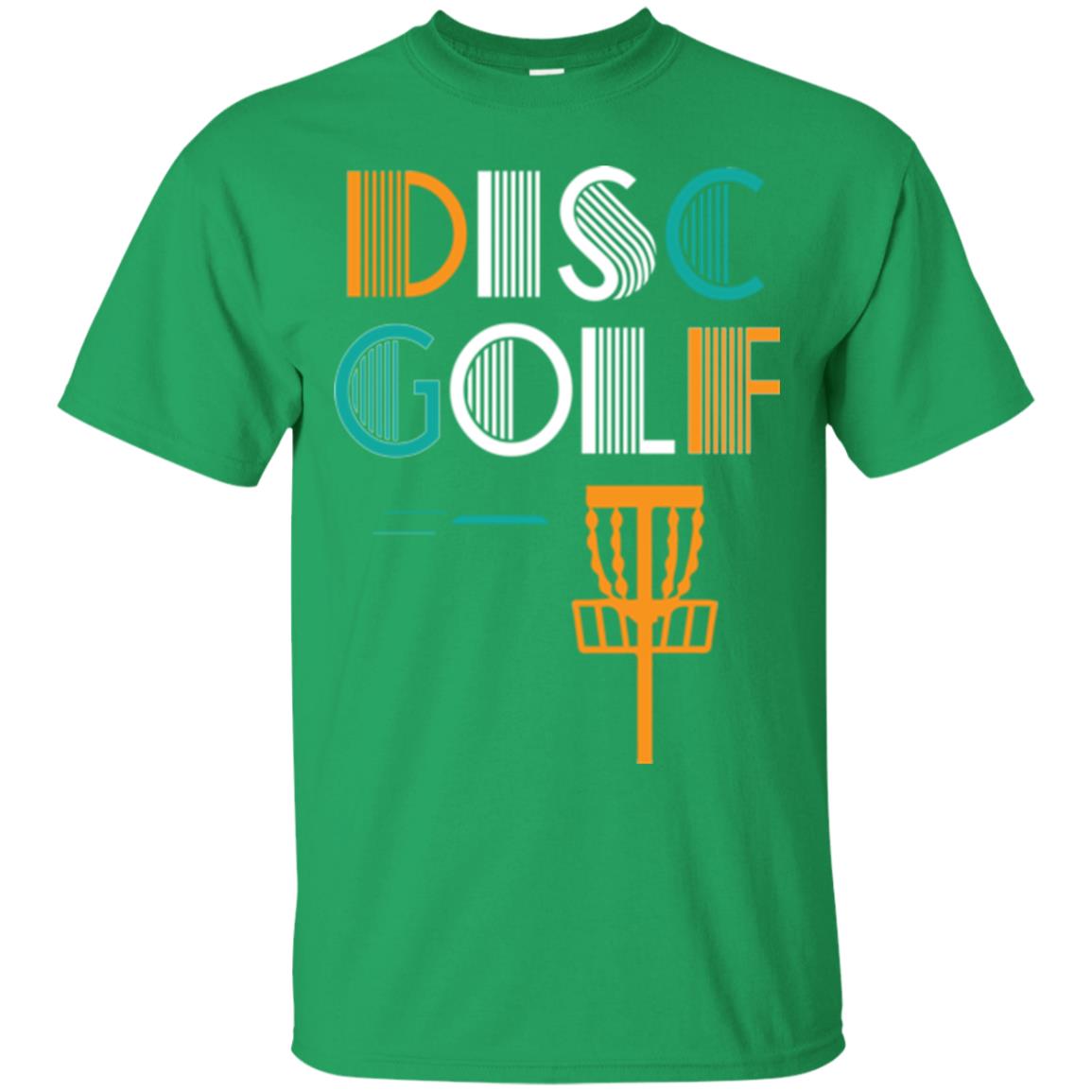 Golf Lover T-shirt Disc Golf Irish Green