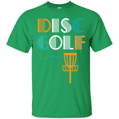 Golf Lover T-shirt Disc Golf Irish Green