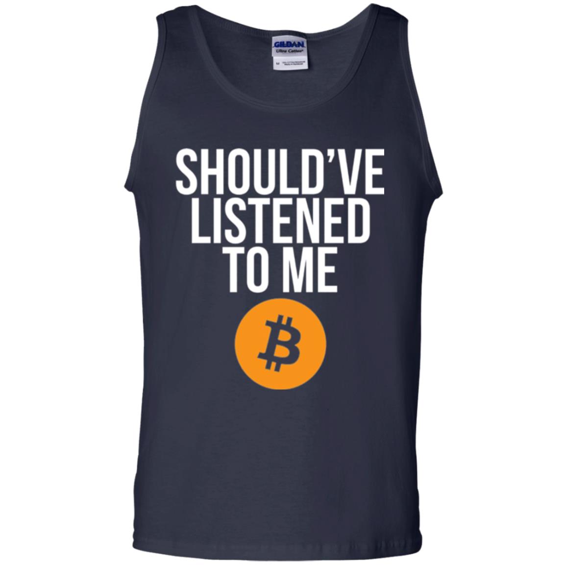 Should_ve Listened To Me T-shirt Navy
