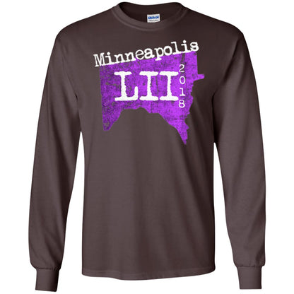 Football Lover T-shirt Minneapolis Minnesota 2018 T-shirt Dark Chocolate
