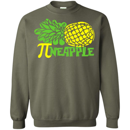 Cool Pineapple Gift Shirt For Pi Day Military Green