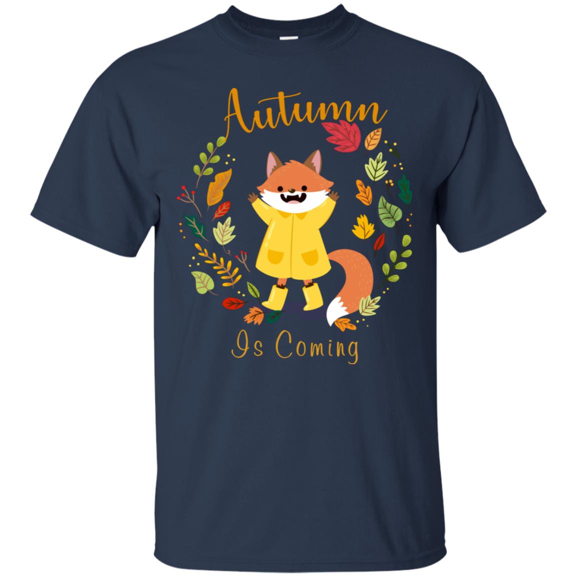 Autumn Is Coming Shirt Navy