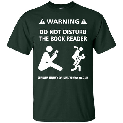 Warning Do Not Disturb The Book Reader Serious Injury Or Death May Occur Forest
