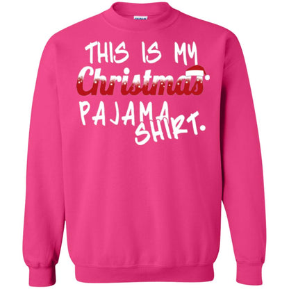 Christmas T-shirt This Is My Christmas Pajama Shirt Heliconia
