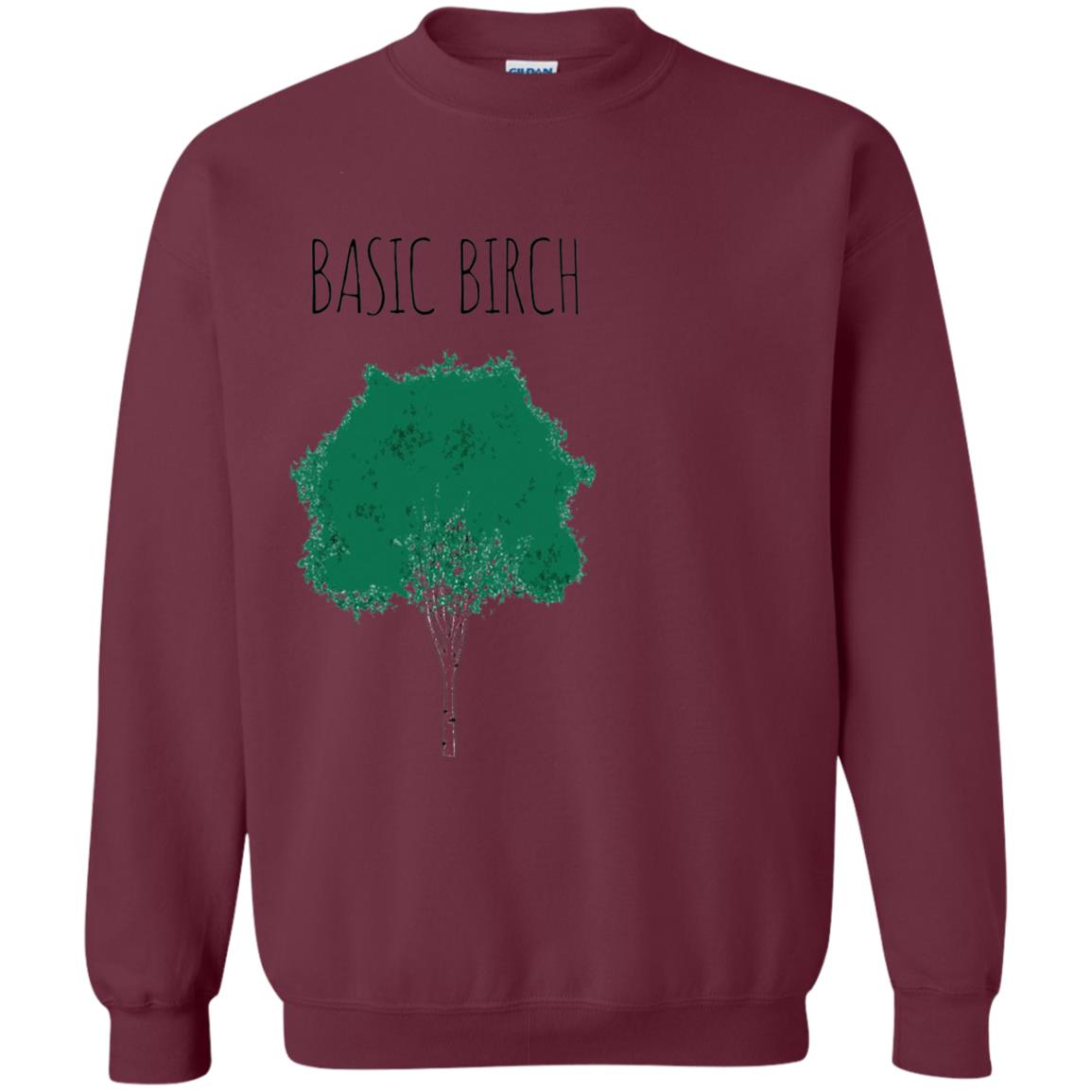 Basic Birch T-shirt Maroon