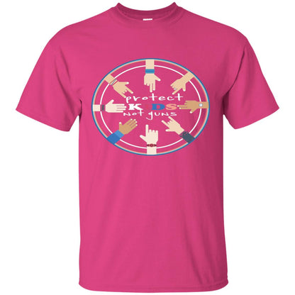 Gun Control Shirt Protect Kids Not Gun Heliconia