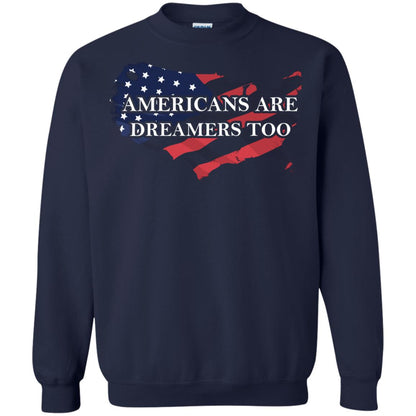 Americans Are Dreamers Too T-shirt Navy