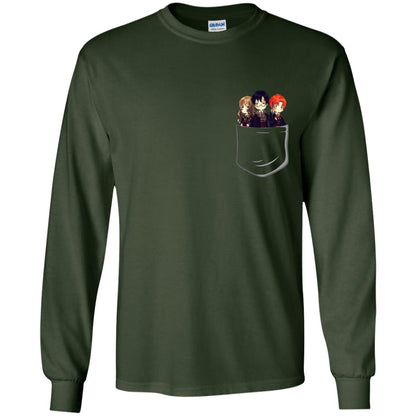 Harry Potter Pocket Movie Lover T-shirt Forest Green
