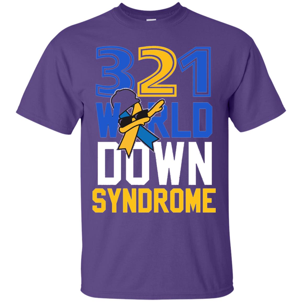 Awareness March 21 World Down Syndrome Day Shirt Purple