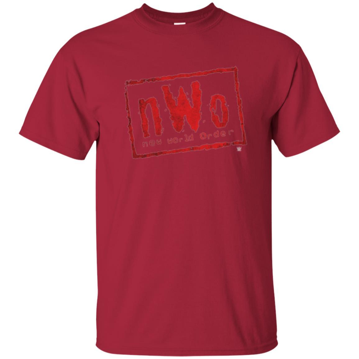 Nwo Wrestling T-shirt New World Order T-shirt Cardinal