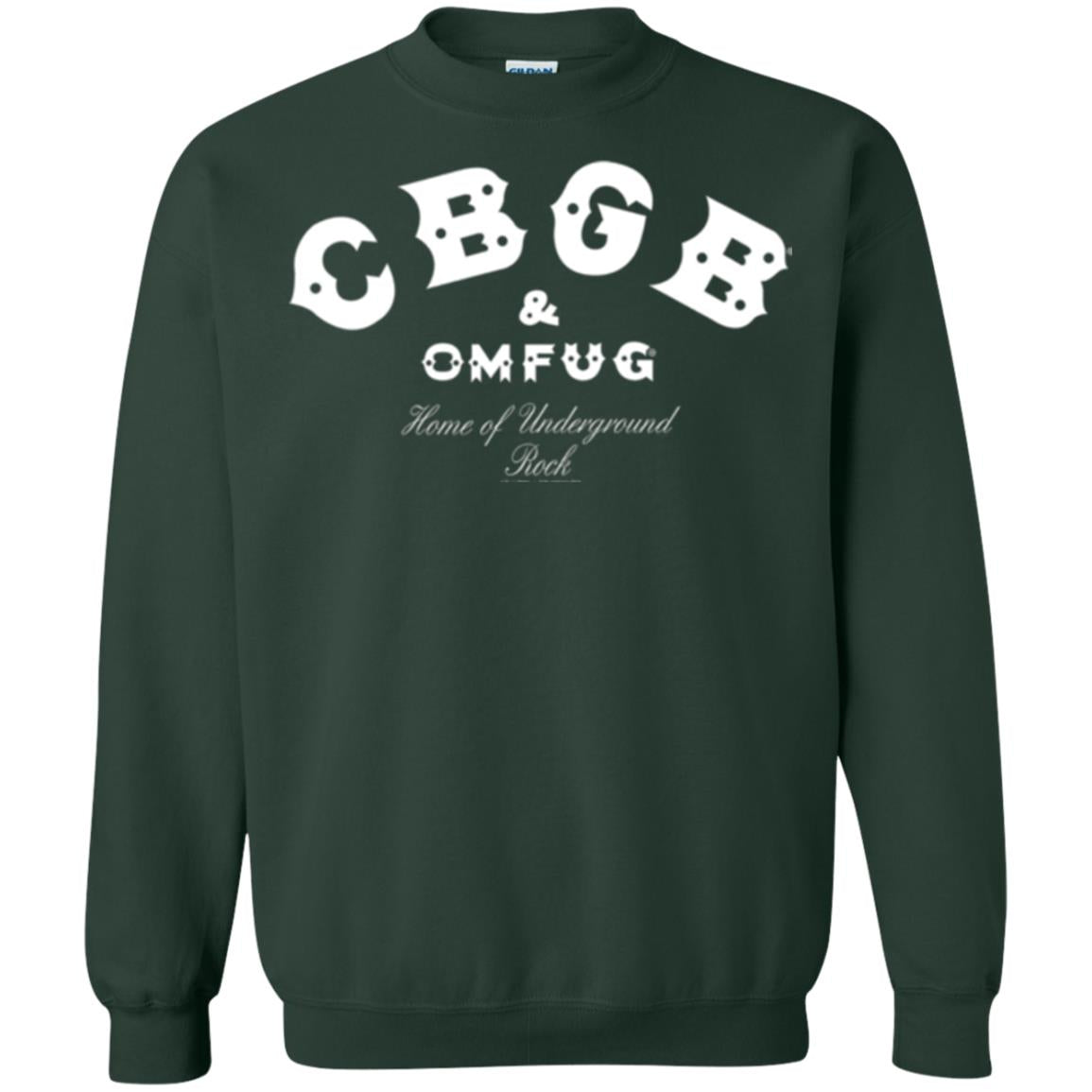 Cbgb T-shirt Country Bluegrass Blues Forest Green