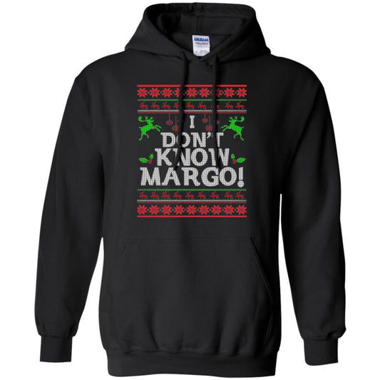 Christmas T-shirt I Don't Know Margo Black