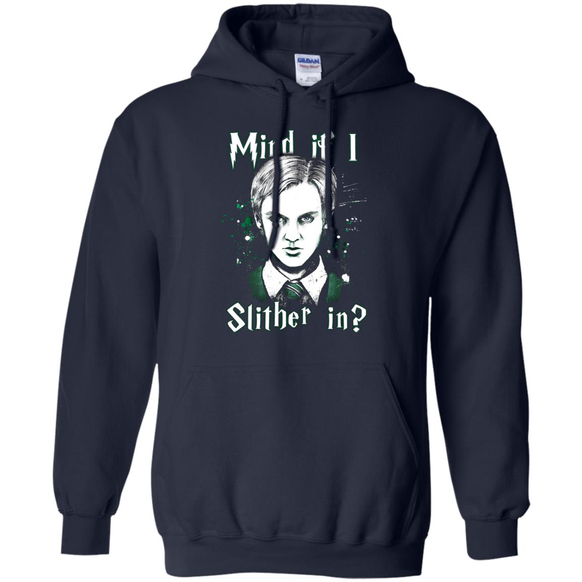 Mind If I Slither In Slytherin House Harry Potter Shirt Navy
