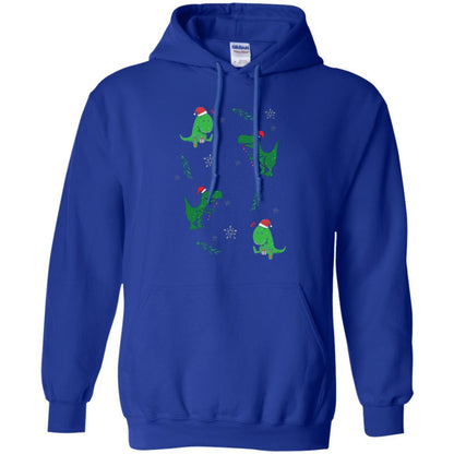 Funny Christmas T-shirt Merry Christmas Dinosaur Royal