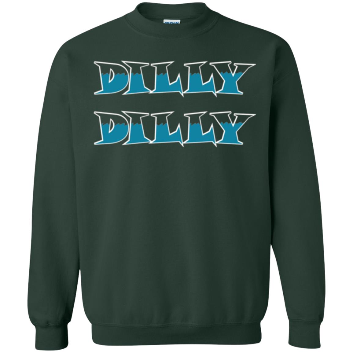Christmas T-shirt Dilly Dilly Forest Green